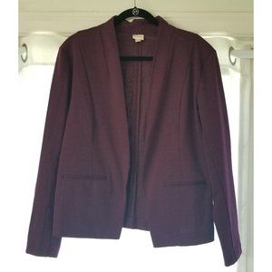 Merona Burgundy Blazer | XXL